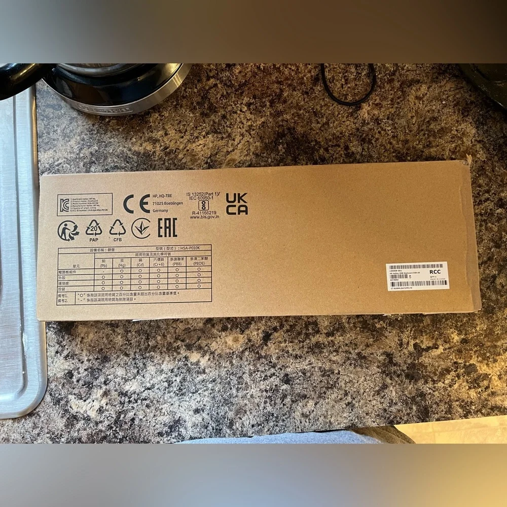 HP 320K Keyboard